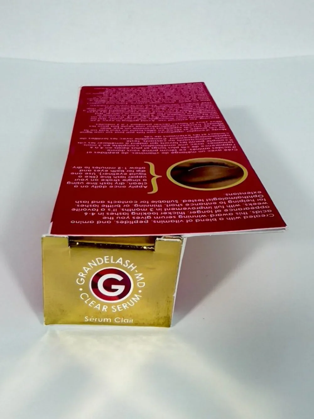 GrandeLASH-MD Lash Enhancing Serum 1ml NEW NIB Clear Lash Serum Grande Cosmetics